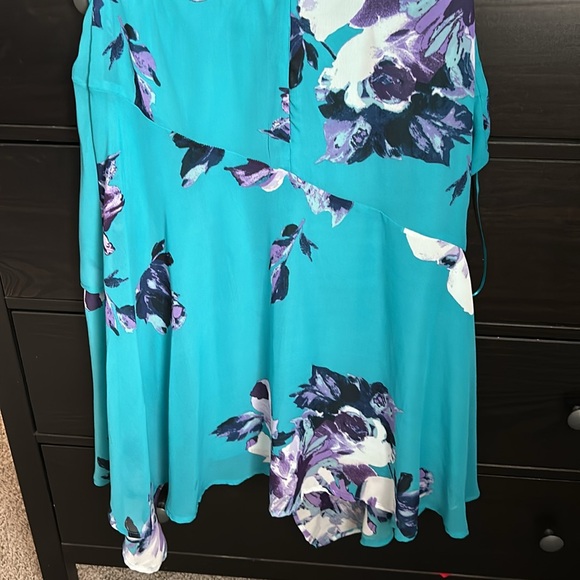 Ricki’s floral asymmetrical dress Sz 4 - Picture 7 of 13